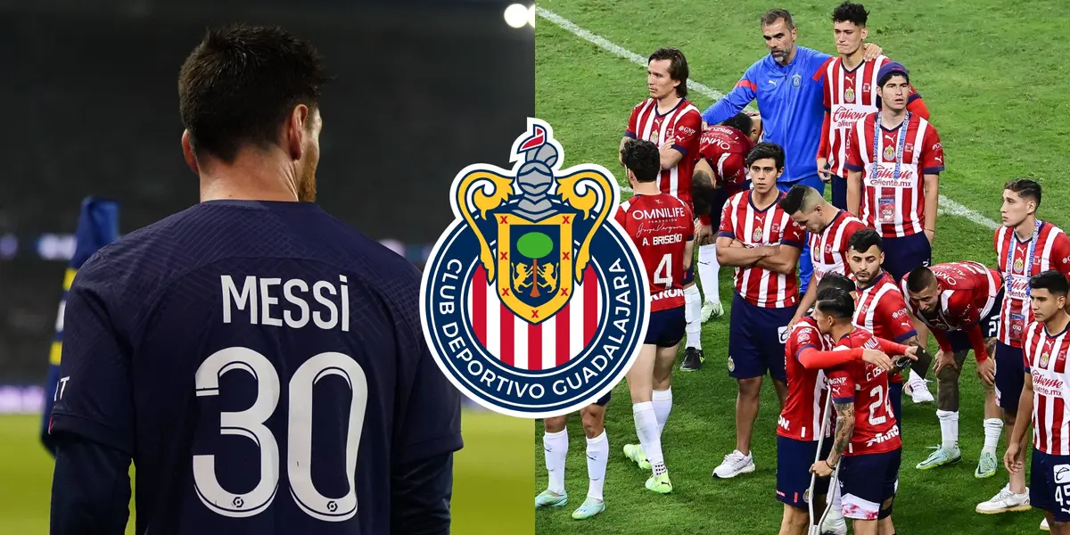 Tan como acaba de suceder con Leo Messi, al jugador de Chivas que ya me dieron las gracias en el equipo.