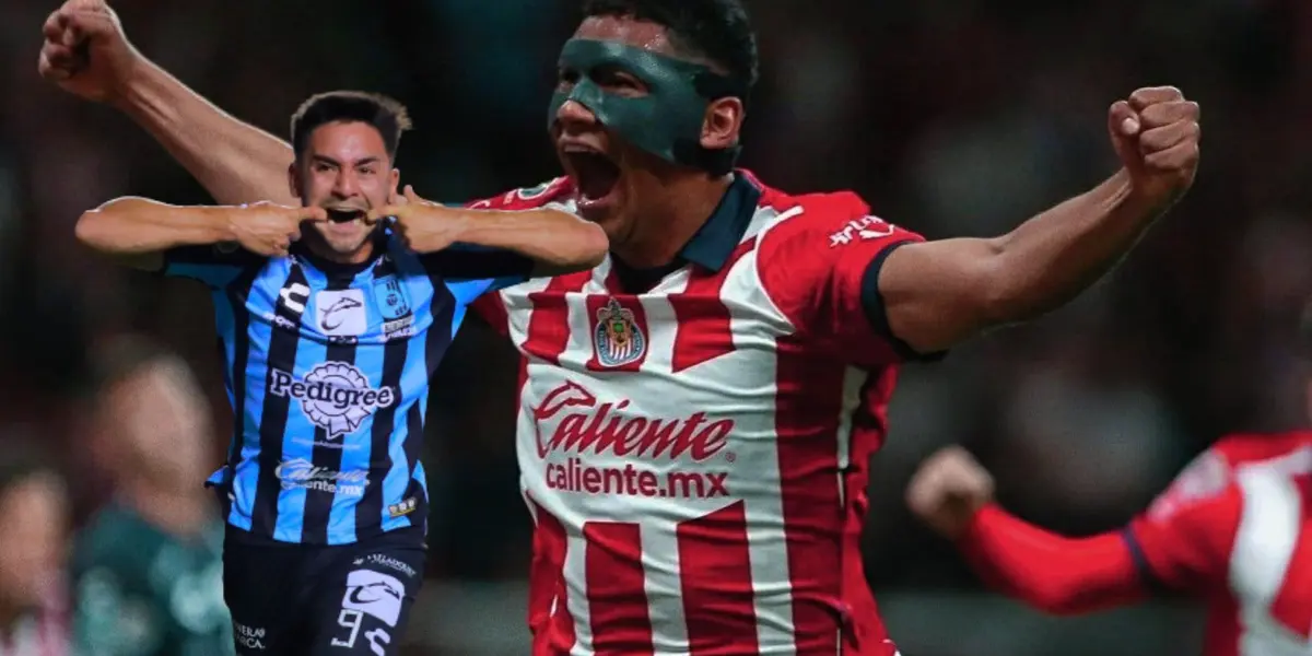 Tiba festejando contra Querétaro