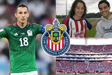 Tras haber rechazado al Atlas, Andrés Guardado ahora estará jugando en la casa de Chivas.