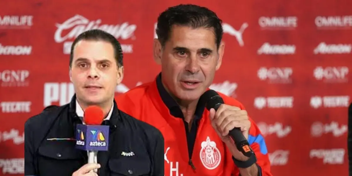 Tremenda crítica de Christian Martinoli, el narrador aseguró que ya la había advertido sobre Chivas a Fernando Hierro