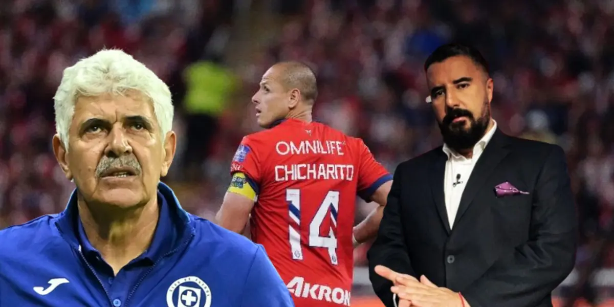 Tuca defendió a Chicharito de Álvaro morales y lo dejó callado