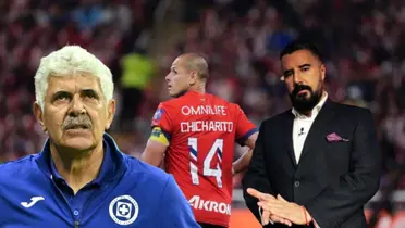 Tuca defendió a Chicharito de Álvaro morales y lo dejó callado