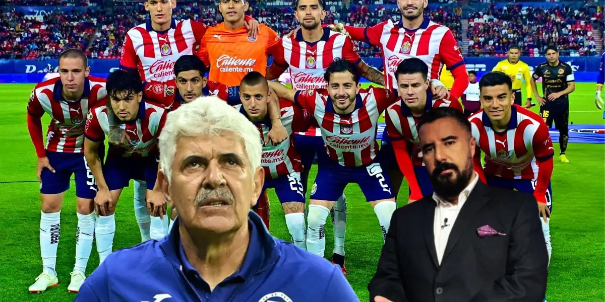 Tuca y Álvaro Morales apuestan a costillas de Chivas