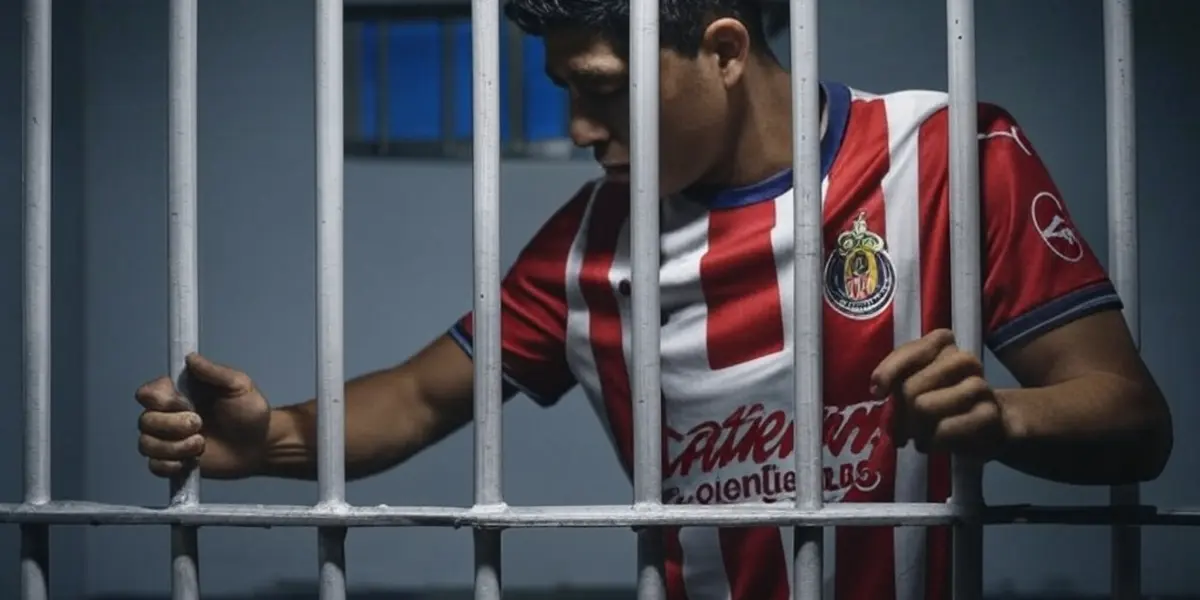 Un ex futbolista de las Chivas es buscado por la ley ya ha estado en prisión | Foto: Grok