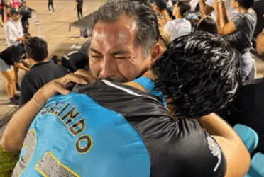 Un histórico del Rebaño y el fútbol mexicano fue afortunado al ver a su hijo levantar el trofeo de la Liga de Expansión MX