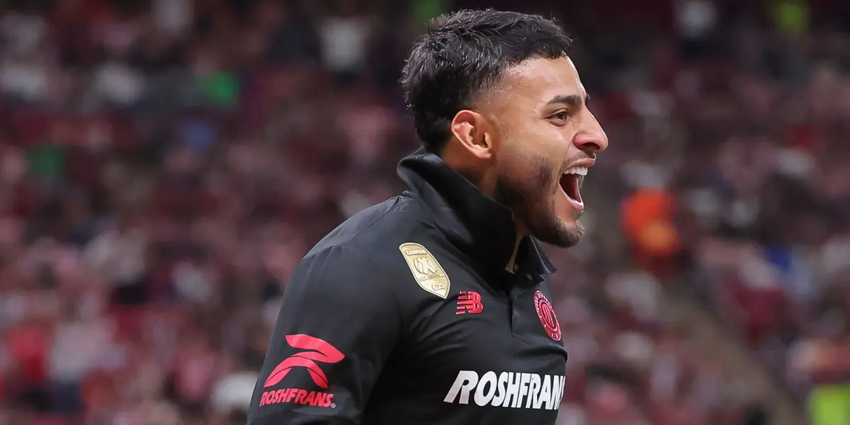 Vega celebrando. Foto: Toluca