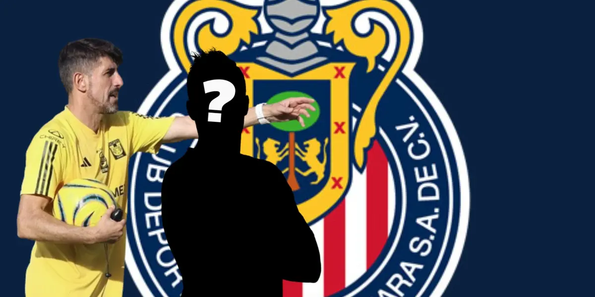 Veljko Paunovic junto a jugador incógnito / FOTO SOY FÚTBOL