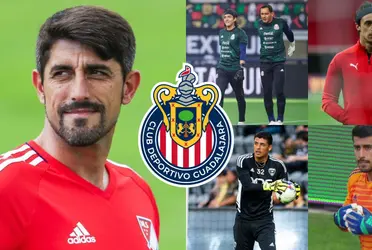 Veljko Paunović no confiaría en Jiménez y ya tendría en la mira a su reemplazo en la portería de Chivas.