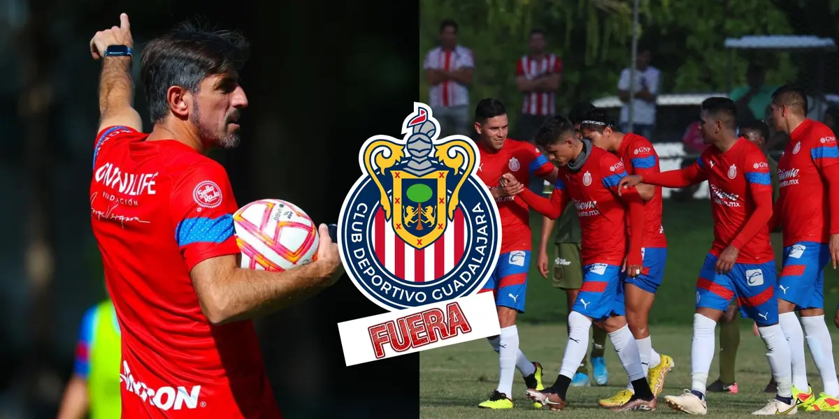 Veljko Paunović no le daría ninguna oportunidad y sería la primera baja de Chivas de cara al torneo.