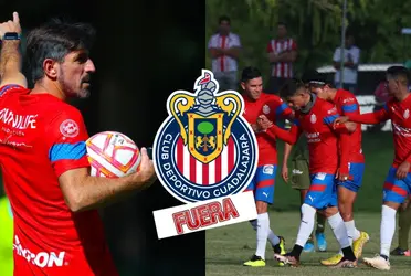 Veljko Paunović no le daría ninguna oportunidad y sería la primera baja de Chivas de cara al torneo.