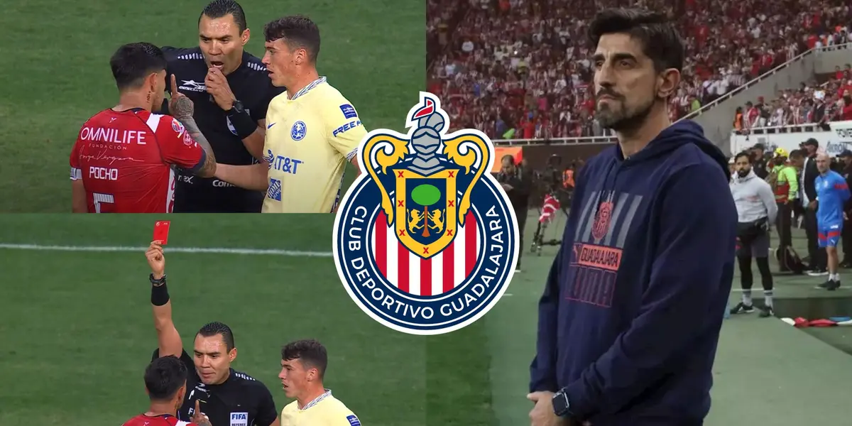 Veljko Paunović también podría ser castigado por la forma en la que reaccionó por la expulsión de Víctor Guzmán.