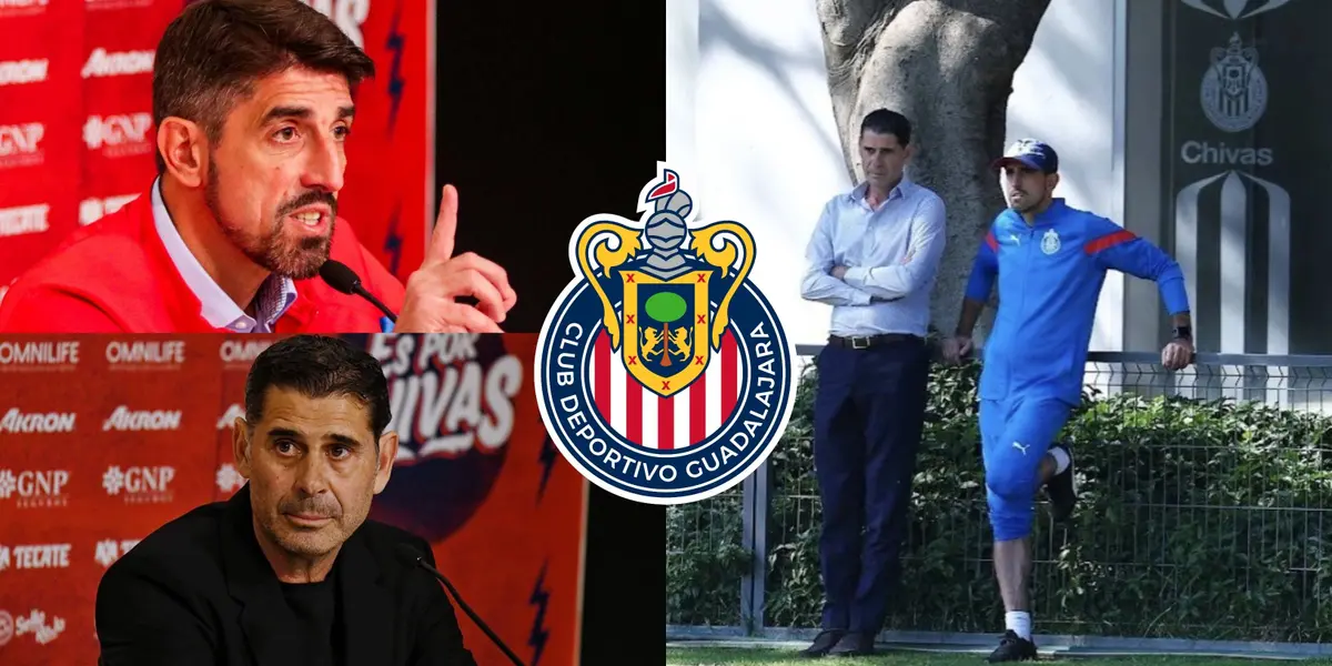 Veljko Paunović y Fernando Hierro habrían tenido su primer gran problema en Chivas.