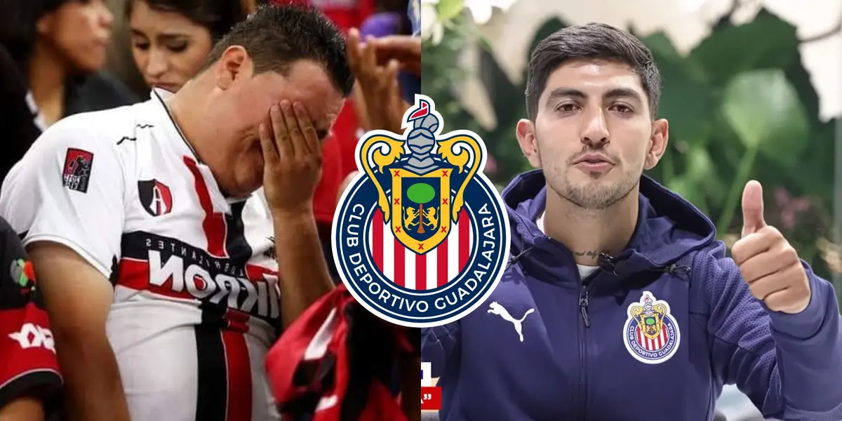 Víctor Guzmán dio sus primeras palabras como jugador de Chivas e hizo llorar a la afición de los amargos.