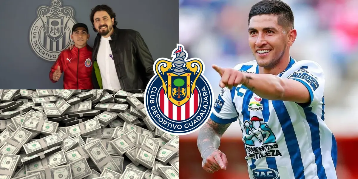 Víctor Guzmán y la millonaria cantidad que rechazó de otro equipo por amor a Chivas.