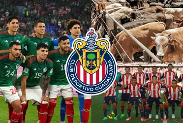 Vistió la camiseta del Tri y Chivas, hoy dedica su tiempo libre a la ganadería y el campo.