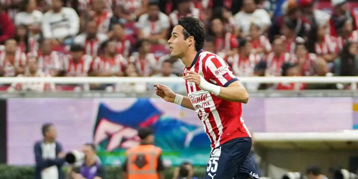 Wilke en su debut con Chivas/FOTO: x