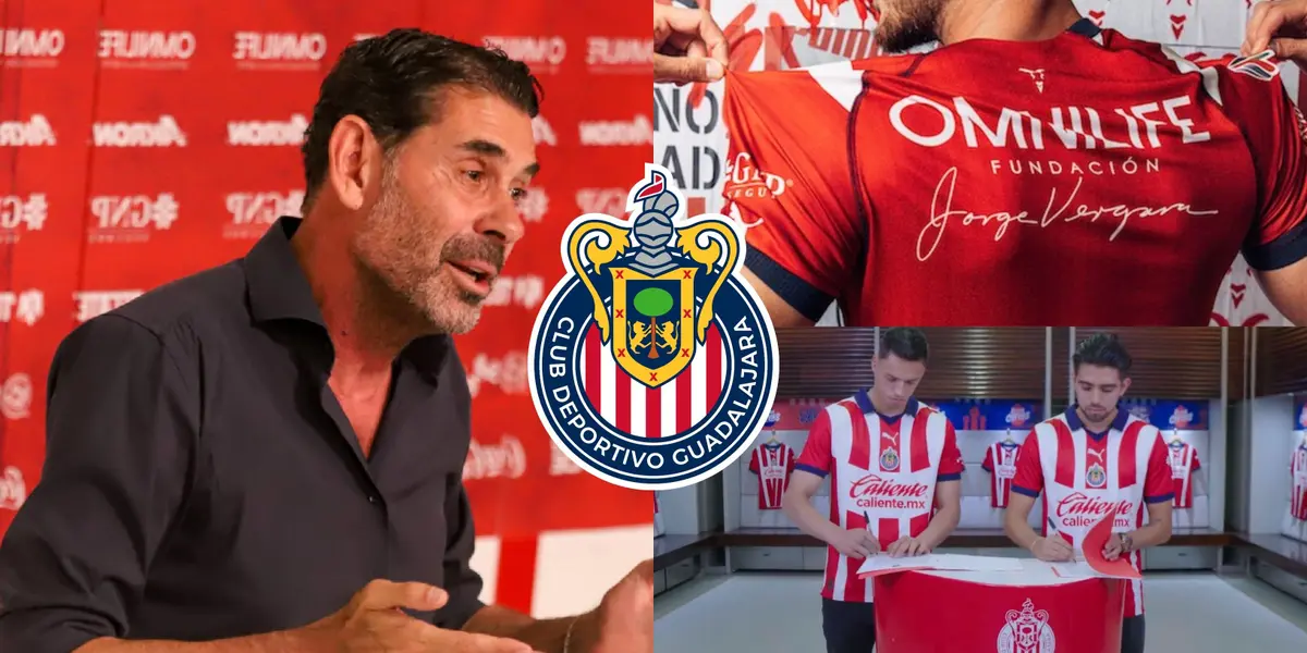 Ya se conoce el nombre del que sería último fichaje de Hierro y hasta se puso la camiseta de Chivas.