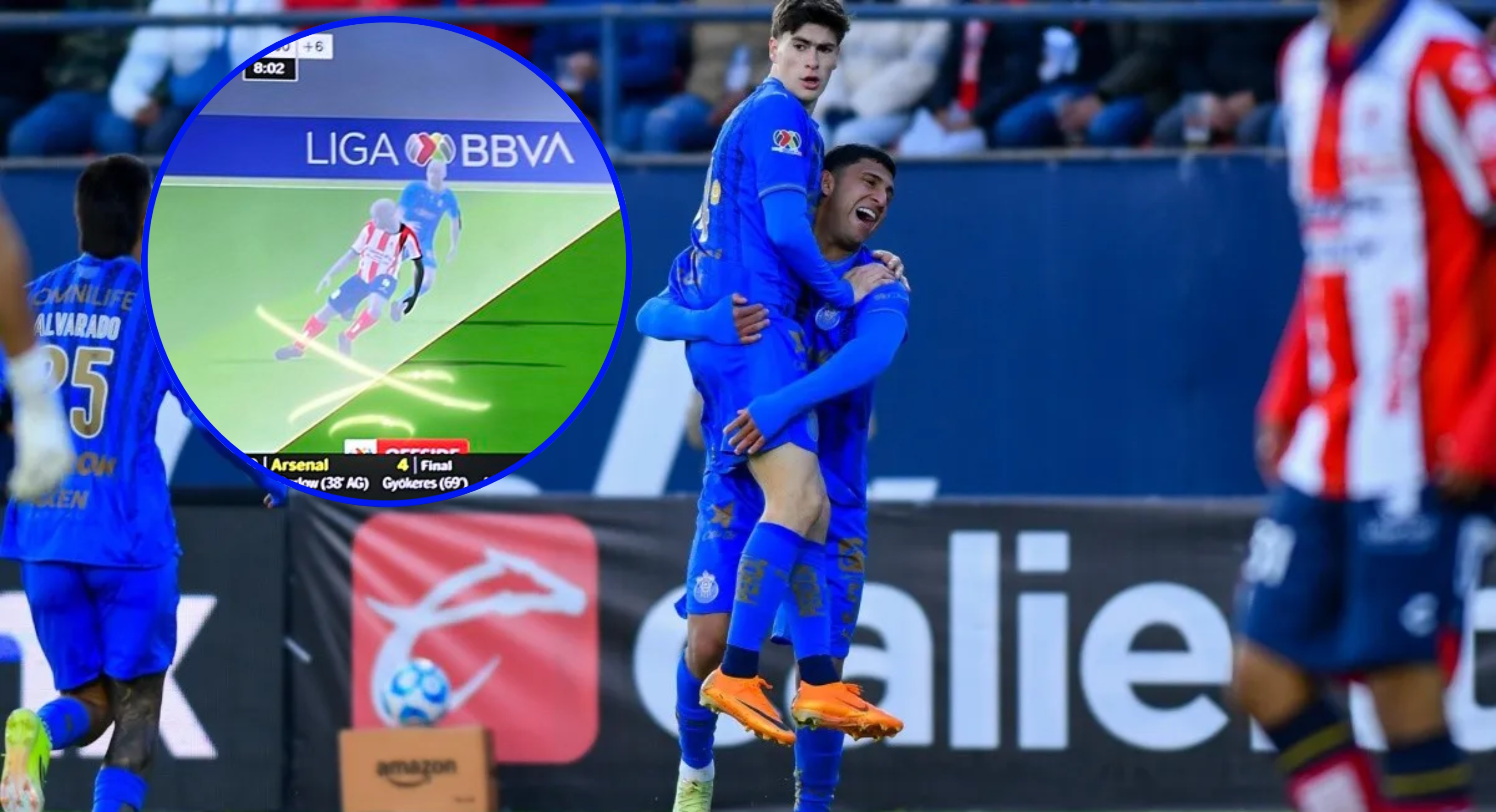 Con decisiones tomadas en segundos y basadas en criterios milimétricos, el SAOT fue protagonista en el Estadio Libertad Financiera