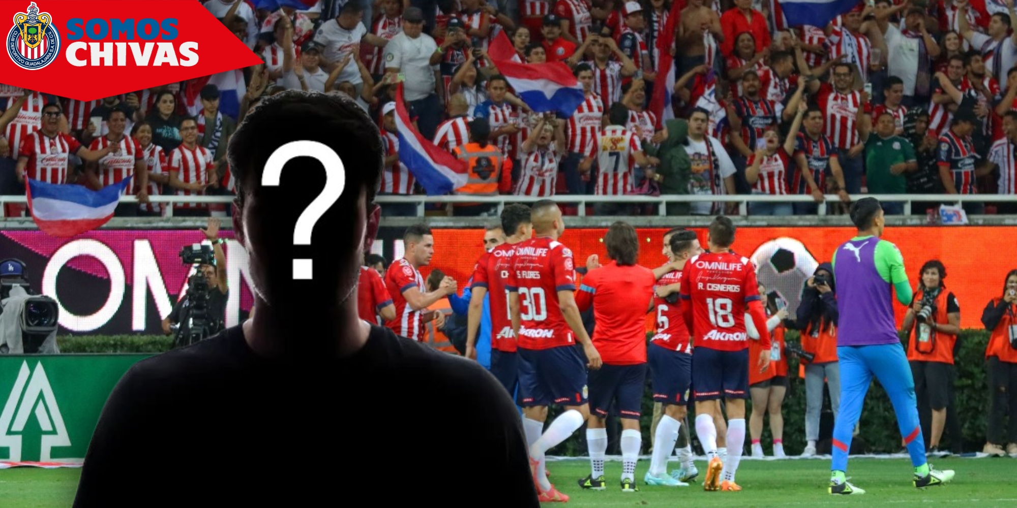 Jugadores de Chivas en el Estadio Akron (Fuente: MEXSPORT)