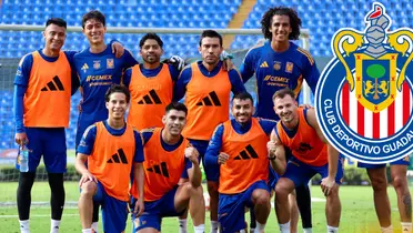 Jugadores en entreno. Foto: Tigres