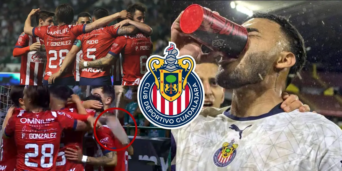 Le lanzaron una cerveza a Alexis Vega y la reacción del 10 de Chivas no ...