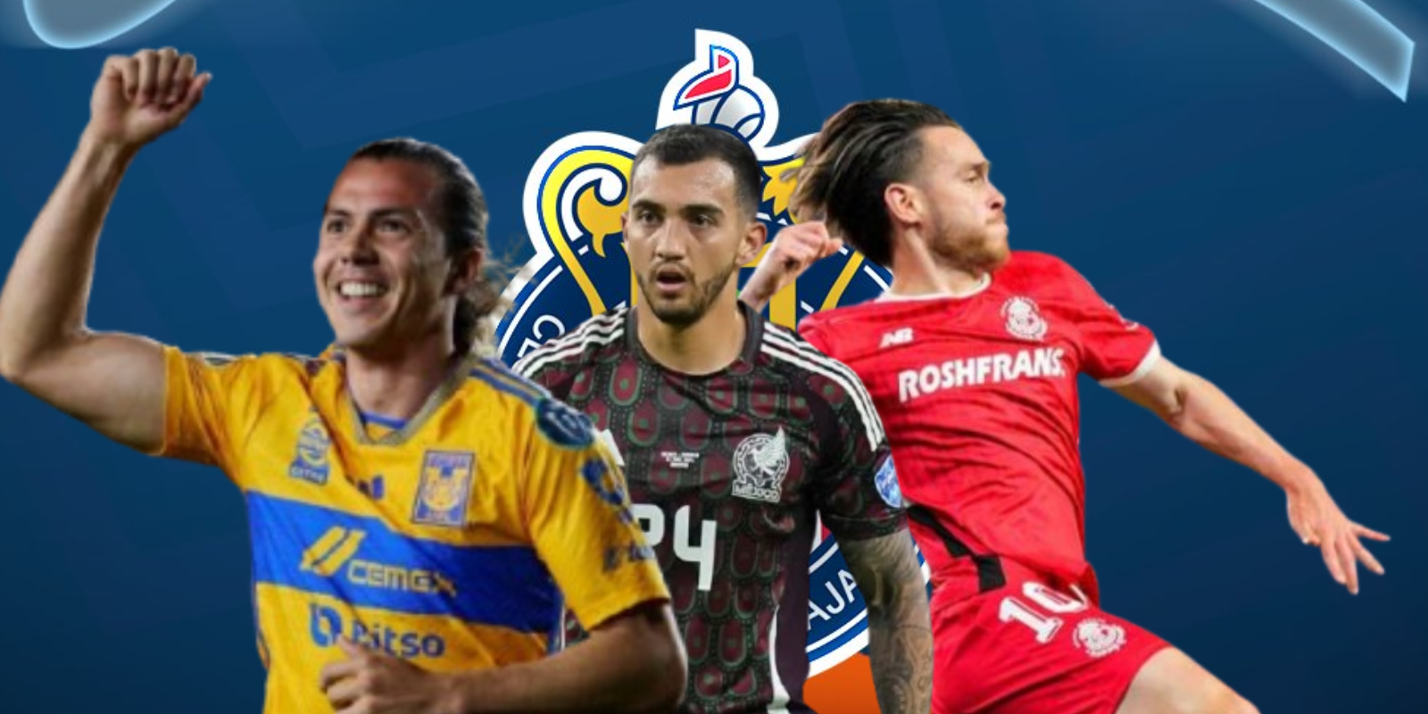 Sebastián Córdova, Luis Chávez y Jesús Angulo / FOTO TRANSFERMARKT