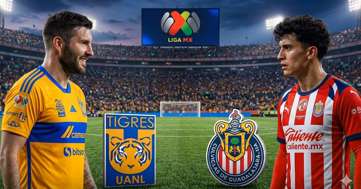 ¿Dónde ver gratis y EN VIVO el Tigres vs. Chivas por los Cuartos de Final del Clausura 2026?