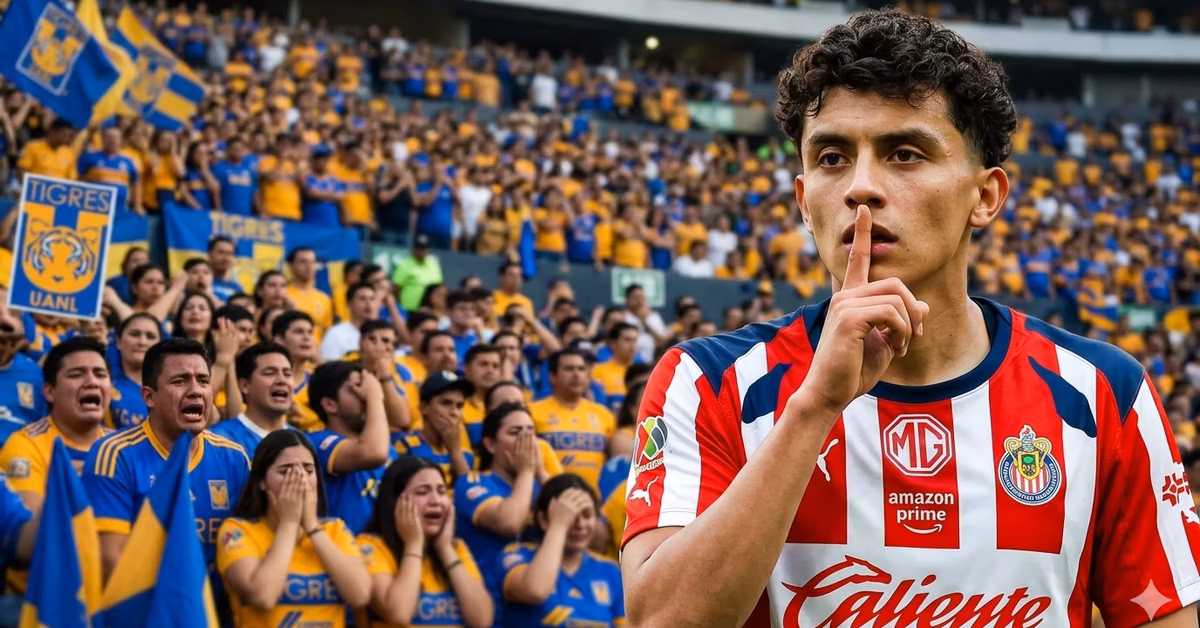 (VIDEO) Richard Ledezma y el jugador al que mandó a callar en el Tigres vs. Chivas
